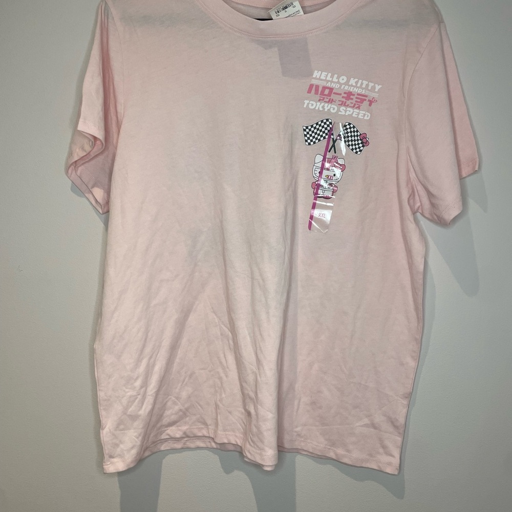 Hello Kitty Light Pink Tokyo Speed Tee